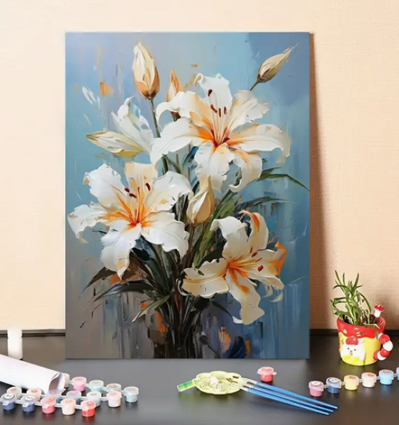 Malen nach Zahlen Blumen